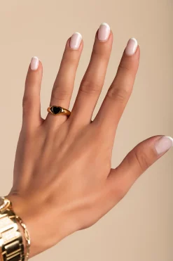 Anello elegante, ART2107, colore oro
