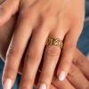 Anello elegante, ART2110, colore oro