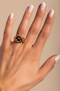 Anello elegante, ART2096, colore oro