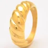 Anello elegante, ART544, colore oro