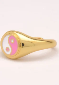 Anello elegante, ART441, colore oro