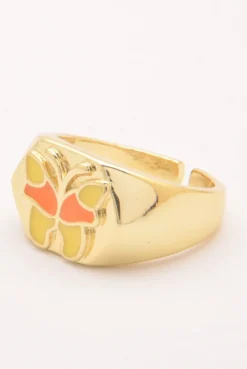 Anello elegante, ART529, colore oro