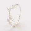 Anello in argento con strass, ART494 - TAURUS, colore argento