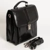 Borsa in pelle naturale Afrodita, nera