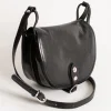 Borsa in pelle naturale Nova, nera