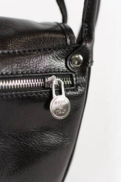 Borsa in pelle naturale Nova, nera