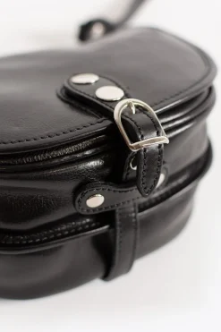 Borsa in pelle naturale Nova, nera