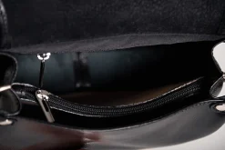 Borsa in pelle naturale Nova, nera