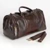 Borsa in vera pelle Ava, marrone