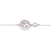 Bracciale con pendente, CAPRICORNO, argento