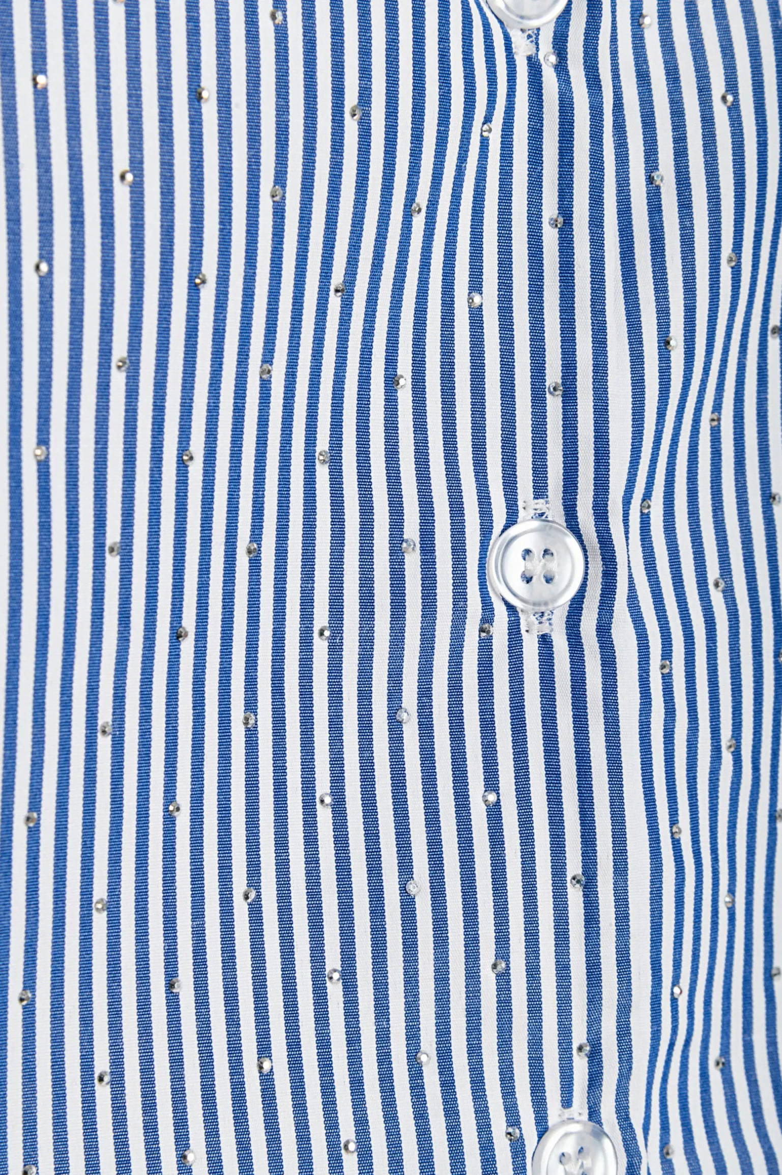 Camicia a righe, blu scuro