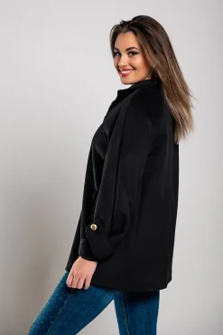 Cappotto elegante Albineya, nero