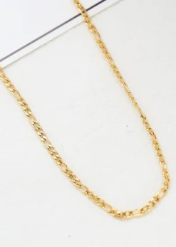 Collana a forma di catena, ART2088, colore oro