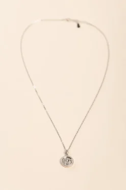Collana con pendente, ACQUARIO, argento