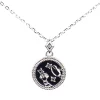 Collana pendente, CANCRO, ART927, argento
