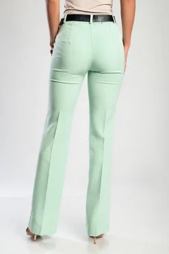 Completo elegante blazer e pantaloni, menta