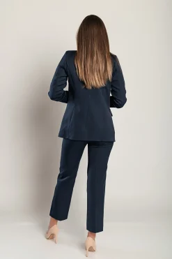 Completo giacca e pantaloni eleganti, 18438, blu scuro