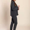 Completo pantalone e blazer elegante Estrena, grigio
