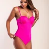 Costume intero, fucsia