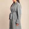 Elegante cappotto abbottonato, nero