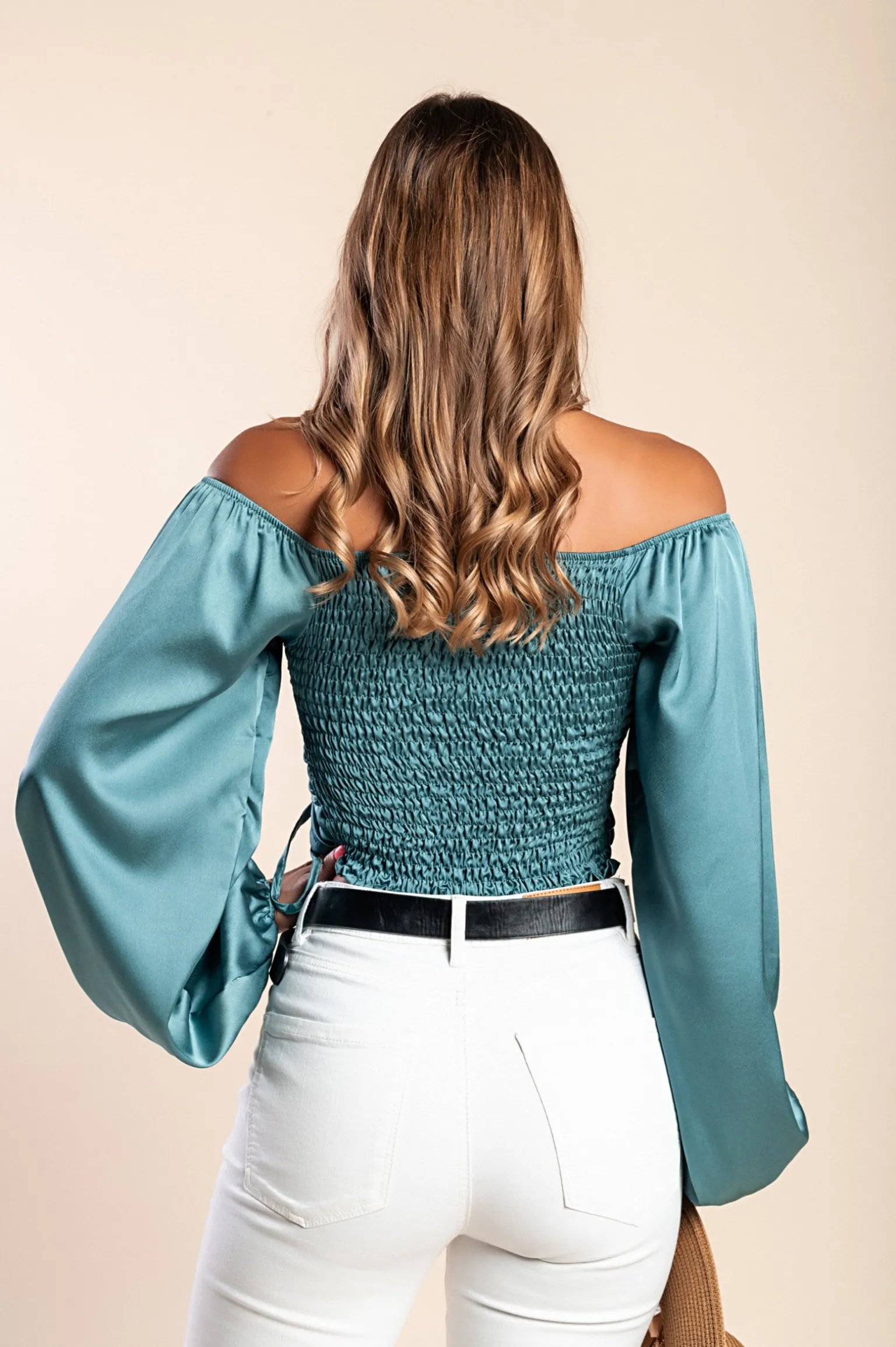 Elegante Crop Top Livenza, Menta
