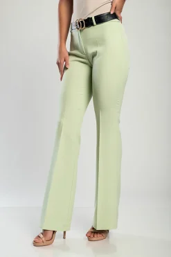 Elegante pantalone lungo  Casera, pistacchio
