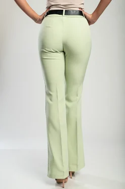 Elegante pantalone lungo  Casera, pistacchio