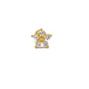 Eleganti mini orecchini, colore oro