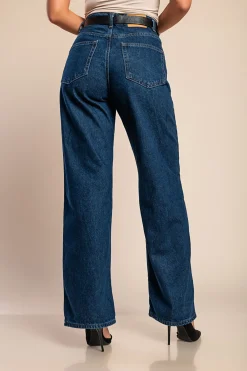 Jeans dritti, blu scuro