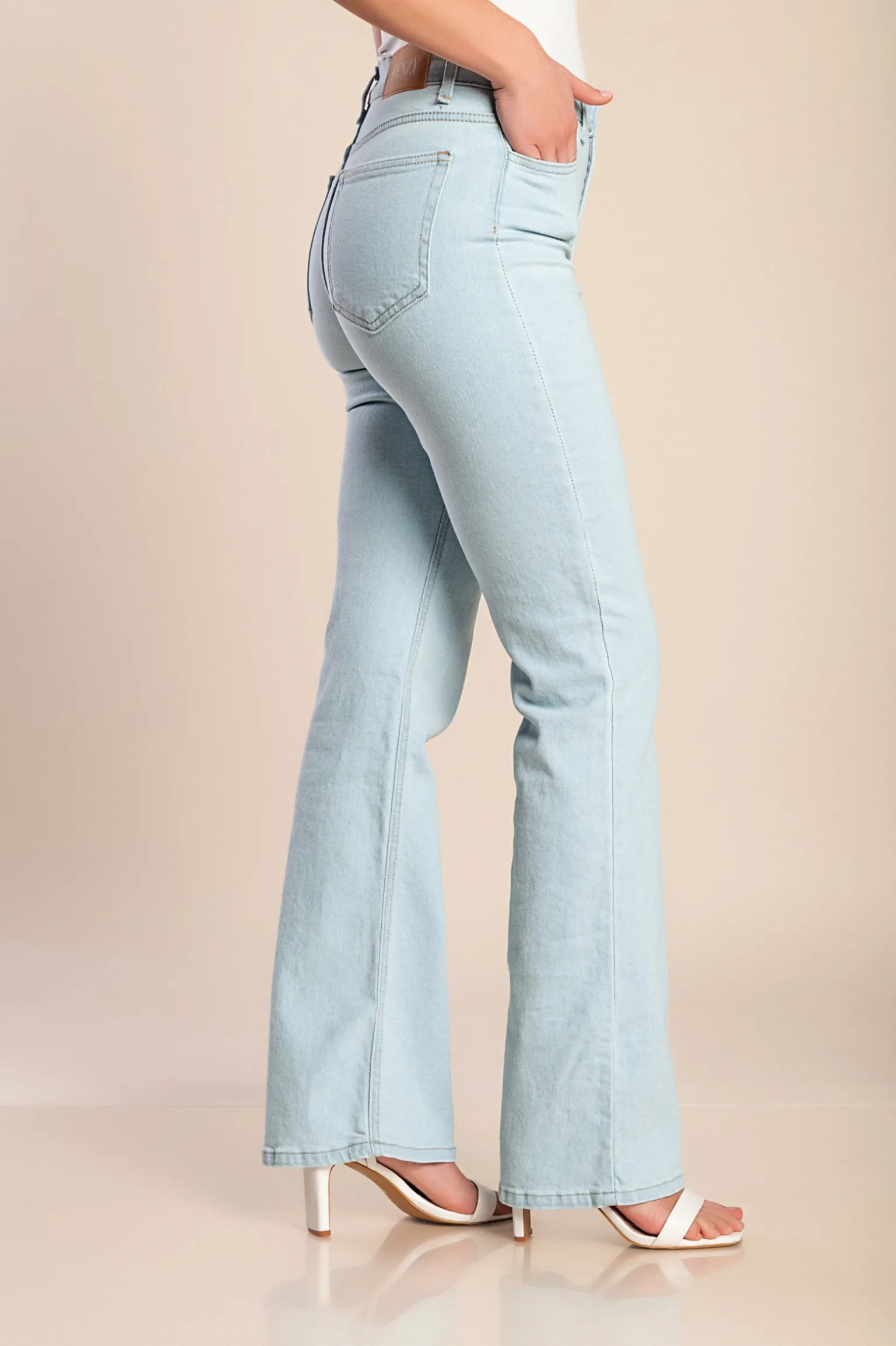 Jeans svasati, azzurro chiaro