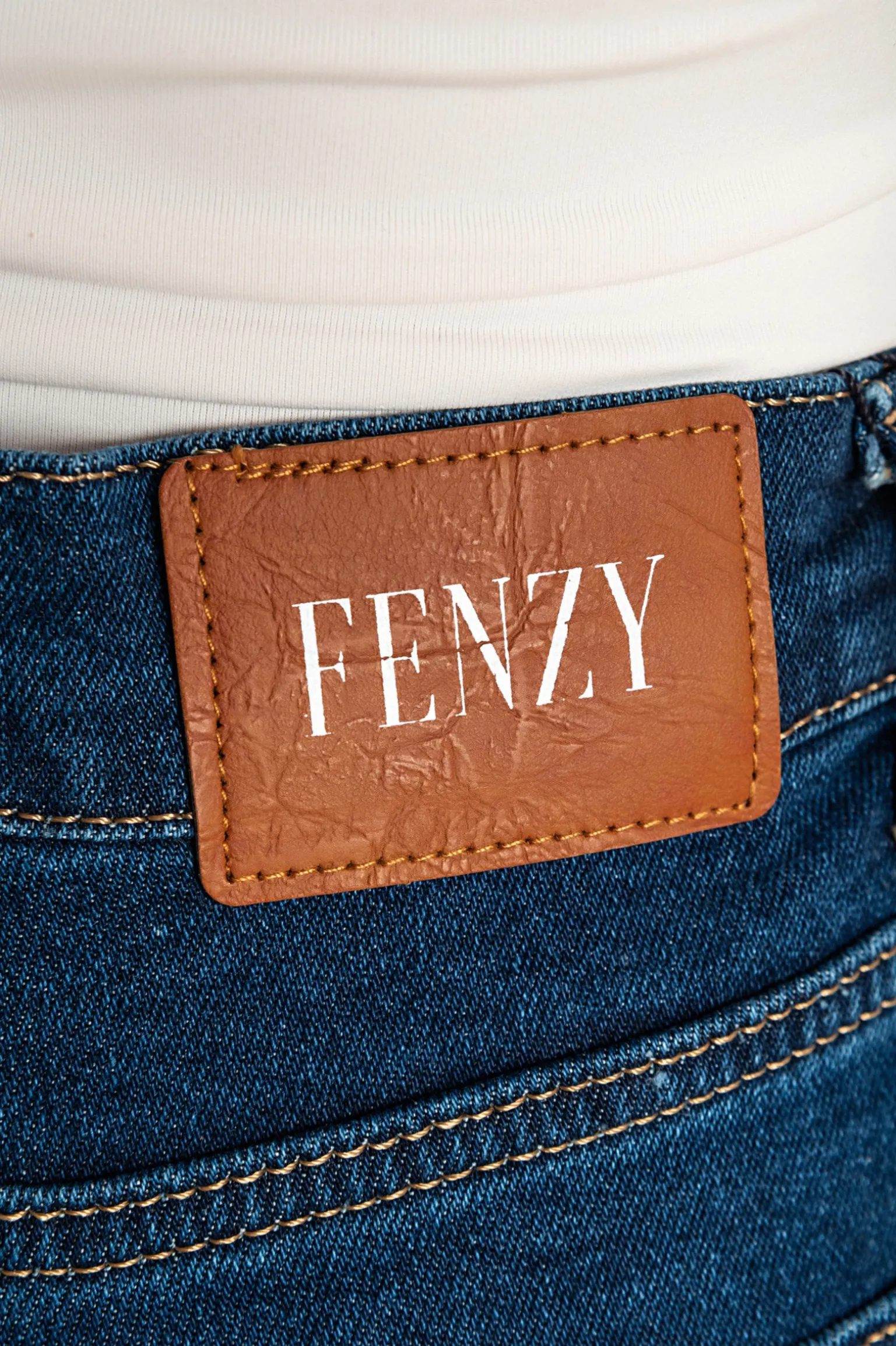 Jeans svasati, blu