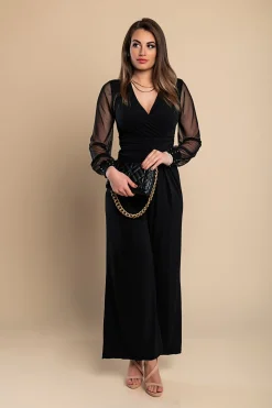 JUMPSUIT ELEGANTE CON SCOLLO A 