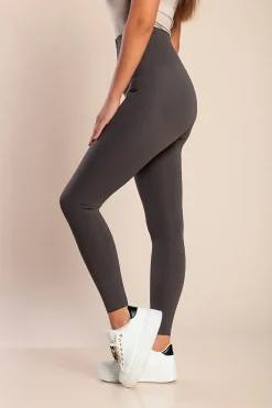 Leggings push up modellanti, grigio