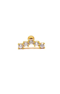 Mini orecchino elegante, ART944, colore oro
