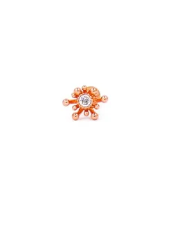 Mini orecchino elegante, ART958, rosa