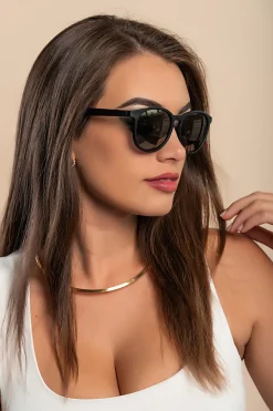 Occhiali da sole alla moda, ART11, neri