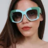 Occhiali da sole moda, ART2176, verde