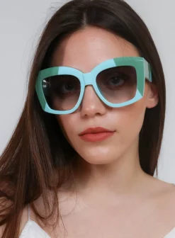 Occhiali da sole moda, ART2176, verde