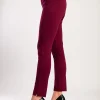 Pantaloni eleganti, bordeaux