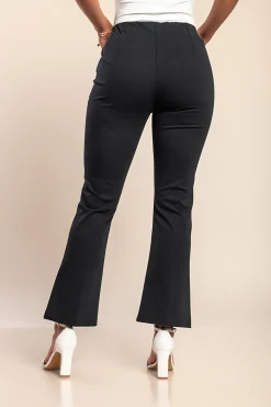 Pantaloni eleganti in cotone, neri