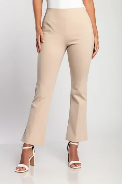 Pantaloni eleganti in cotone, beige