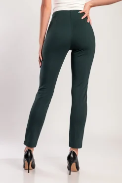 Pantaloni eleganti, verde scuro