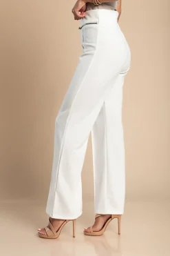 PANTALONI EMANUELA - BIANCO