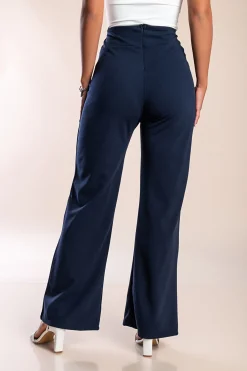 PANTALONI EMANUELA - BLU SCURO