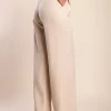 Pantaloni lunghi eleganti, beige