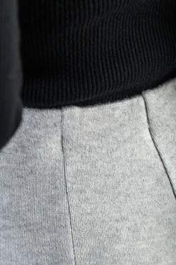 Pantaloni lunghi eleganti, grigi