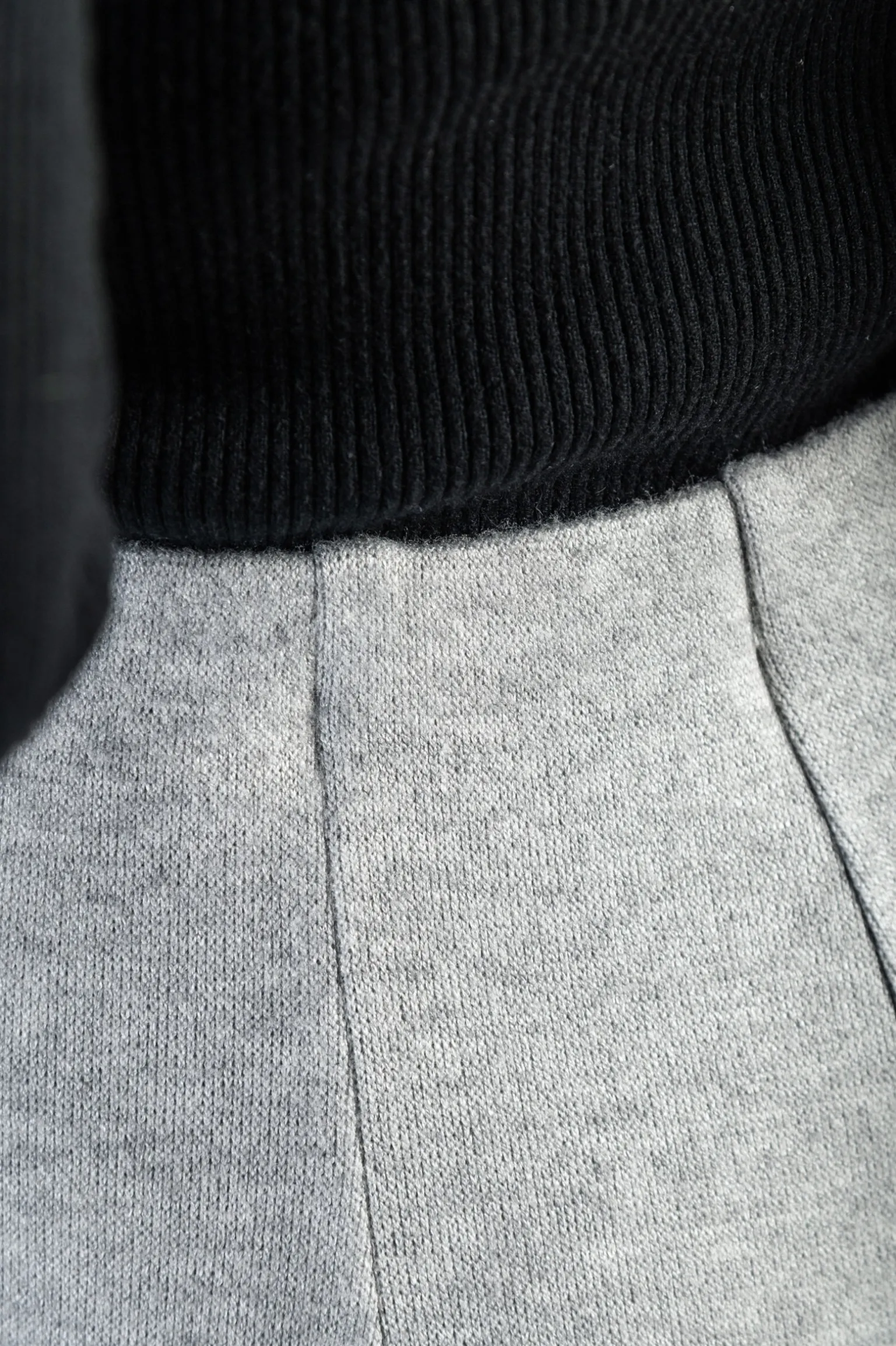 Pantaloni lunghi eleganti, grigi