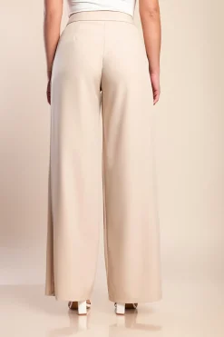 Pantaloni lunghi eleganti, beige