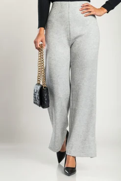 Pantaloni lunghi eleganti, grigi