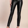 Pantaloni skinny in ecopelle Roda, Nero